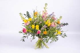 Spring Florist Choice Hand Tied Bouquet
